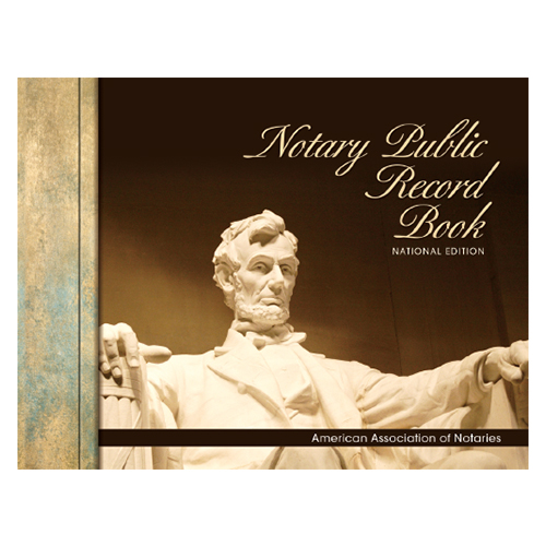 Perfectly Bound Notary Record Book (Journal) - 576 entries Perfectly Bound Notary Record Book (with thumbprint space)