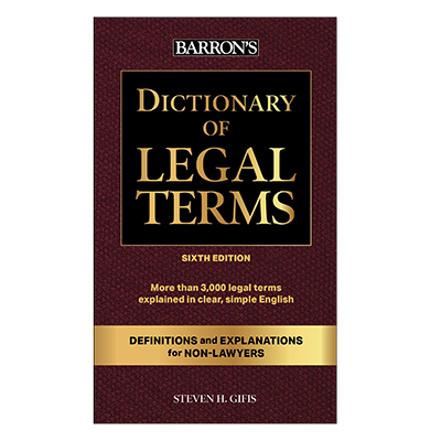 Dictionary of Legal Terms for Idaho Notaries