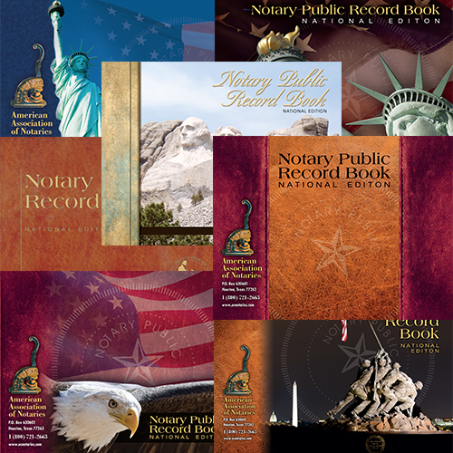 Idaho Notary Record Book (Journal) - 242 entries Notary Record Book - (350 entries with thumbprint space)